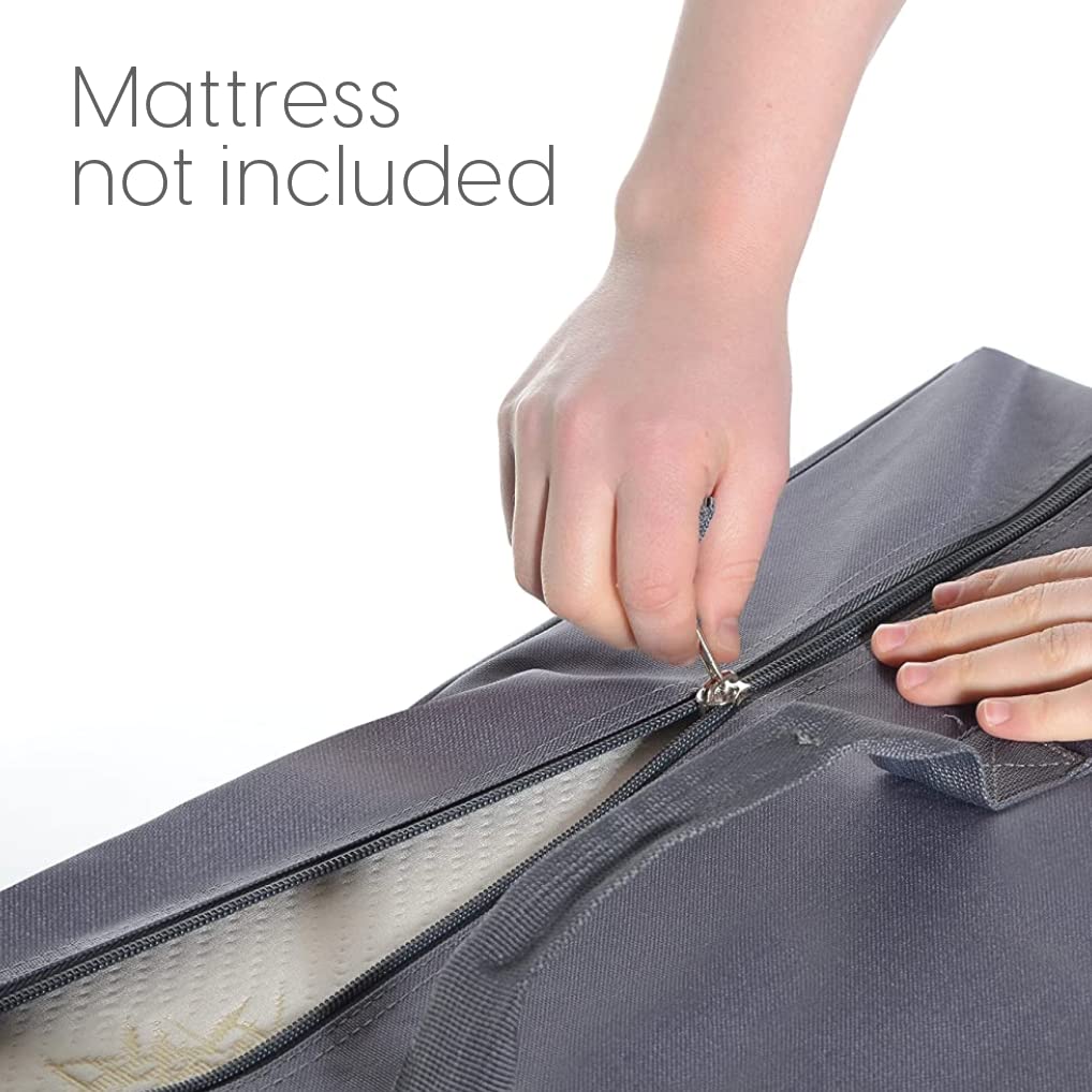 Milliard Carry Case Tri-Fold Mattress 4 Inch Queen 78'' X 38'' X 4'' Mattress (Does Not Fit 6 Inch) Carry Case Size: 58'' X 26''